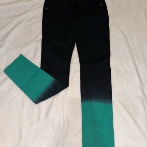 Material Girl Black Jeans with Star Button